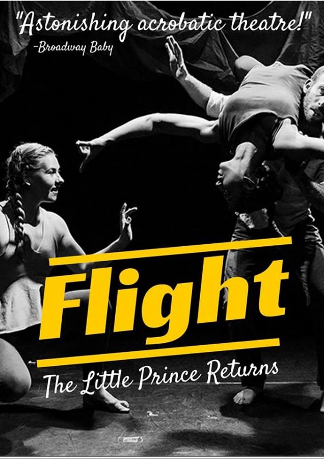 Tonight at the Barrow Street Theater a production of Flight was performed as a part of the Fringe Encore Festival. 

