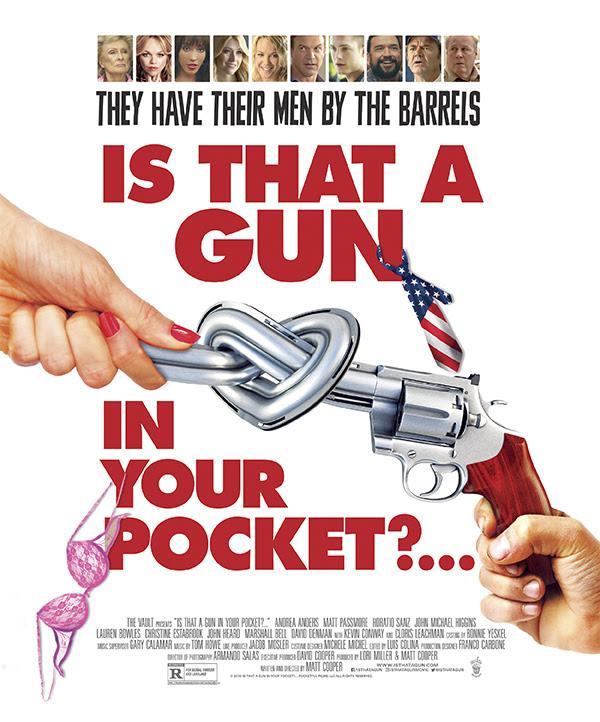 Matt Coopers Is That a Gun in Your Pocket? will be released in theaters on Friday, September 16.