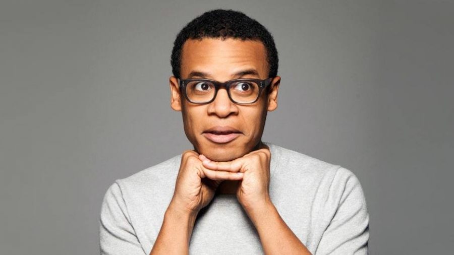 Jordan Carlos is a comedian known for his reoccurring role on the Colbert Report and is a writer for The Nightly Show with Larry Wilmore.
