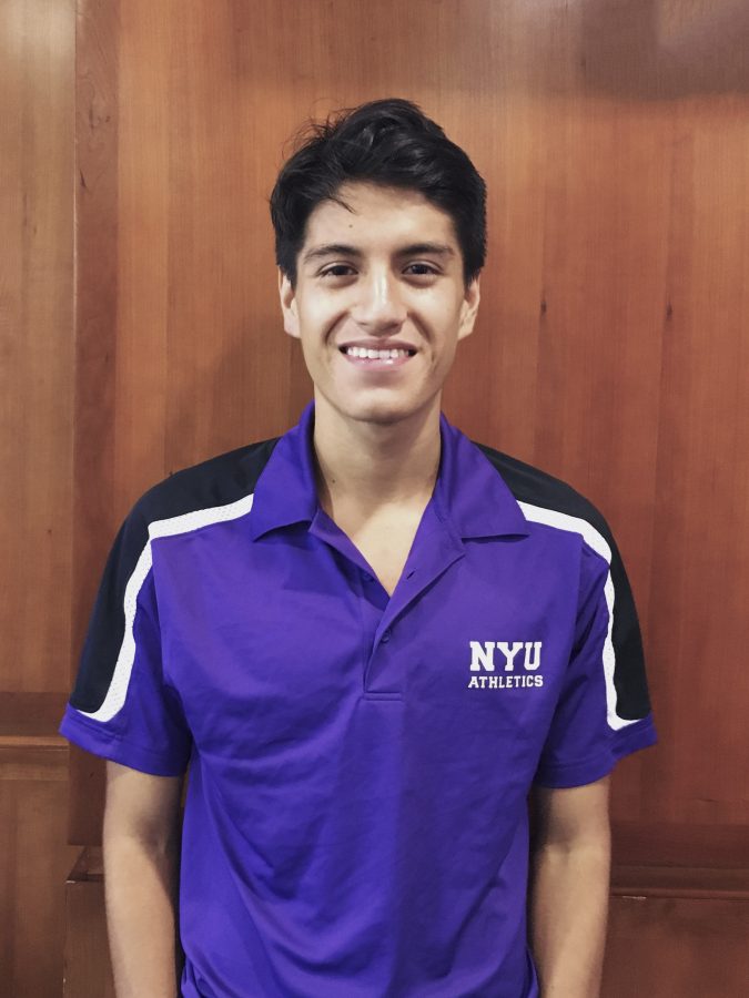 Jorge Maldonado, cross country runner and NYU and UAA Athlete of the Week, recently impressed his team with his outstanding win at Vassar College even after a long hiatus due to injuries.
