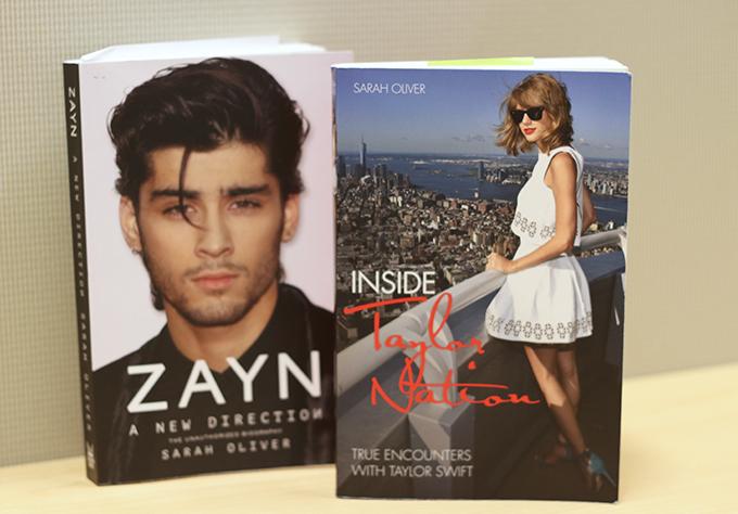 Sarah Oliver’s most recent works include biographies of two young pop artists Zayn Malik and Taylor Swift.