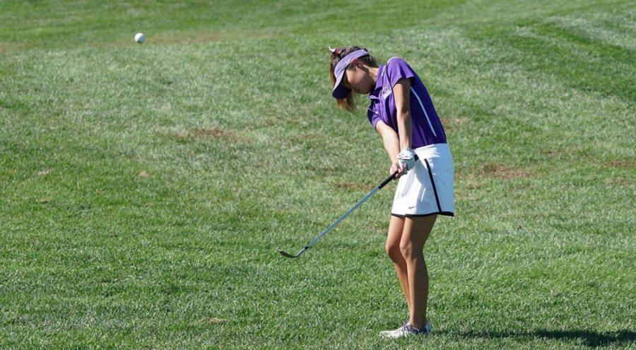 With+56+people+competing%2C+junior+Alyssa+Poentis+led+all+golfers+at+the+NYU+Invitational+with+a+score+of+77.