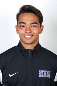 A midfielder on the varsity mens soccer team, junior Tristan Medios-Simon finds a sense of community with his teammates.