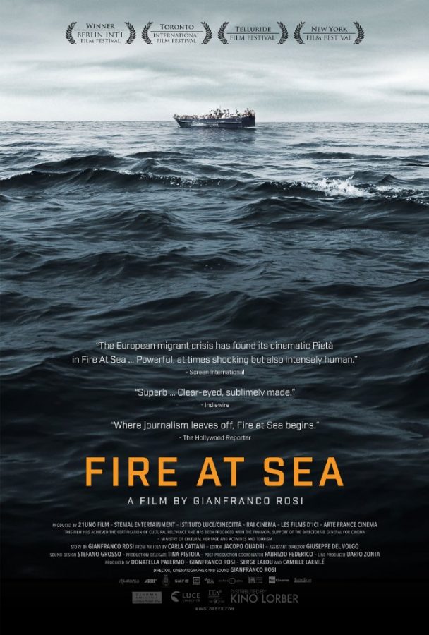Directed by NYU alumni Gianfranco Rosi, Fire at Sea won the Golden Bear at the 66th Berlin International Film Festival.