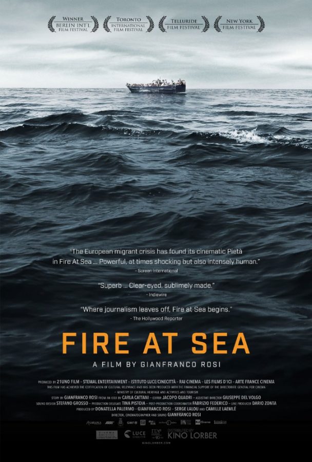 Directed by NYU alumni Gianfranco Rosi, "Fire at Sea" won the Golden Bear at the 66th Berlin International Film Festival.