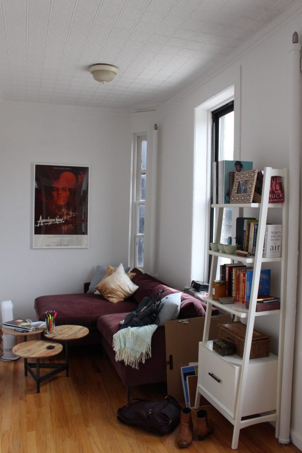 Despite the limitations of her space, sophomore Agne Numaviciute managed to create a sense of home in her small, one-room apartment.