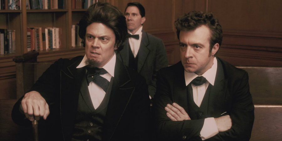 
In Comedy Central’s series “Drunk History,” drunk comedians retell history as live recreations mimic their tellings. 