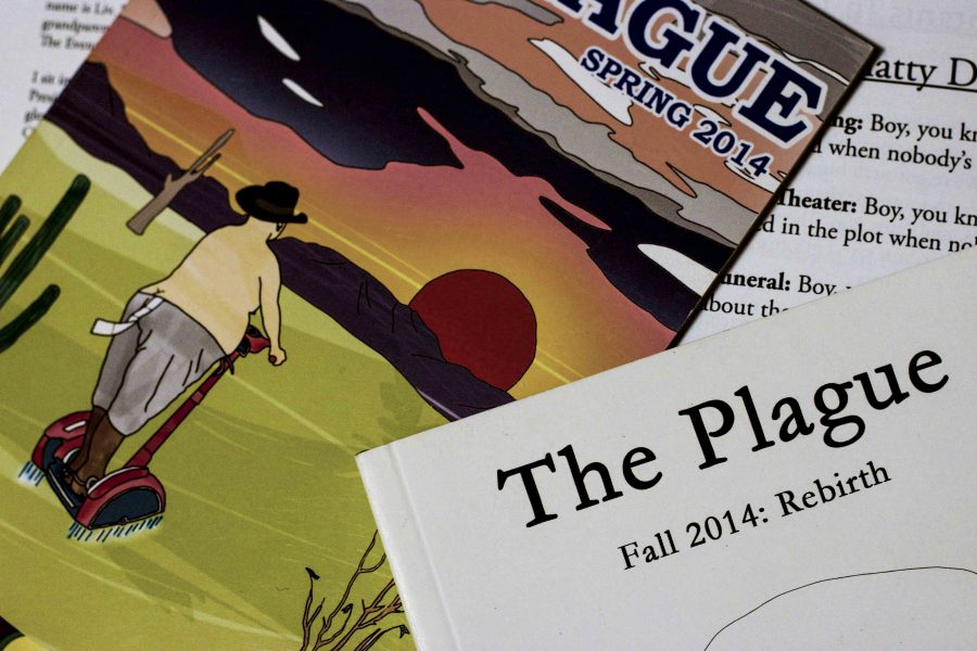 The Plague magazine, “NYU’s only intentionally funny publication,” has been active from the 70s through to the present.

