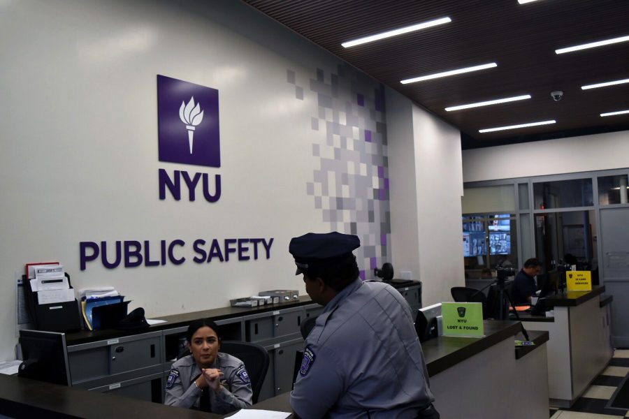 The NYU Public Safety Office, located at 7 Washington Place, is open 24/7 for whatever you may need.