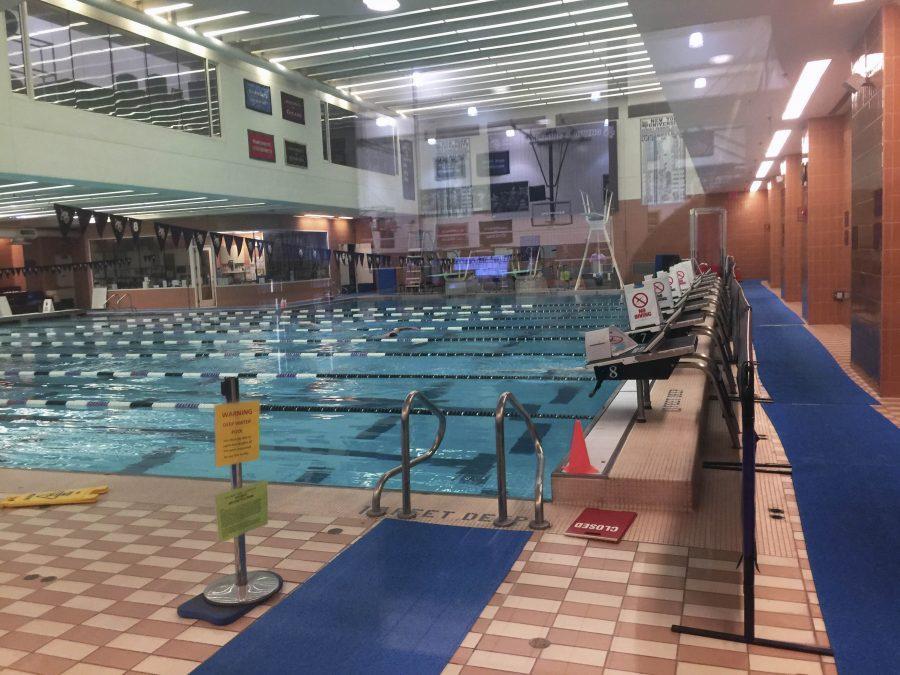 The eight lane, deep water swimming pool at Palladium’s Athletic Facility is open for free swim during select hours throughout the week.
