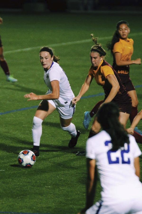 Although new to collegiate sports, freshman Alex Benedict has already made her mark on the NYU women’s soccer team.  
