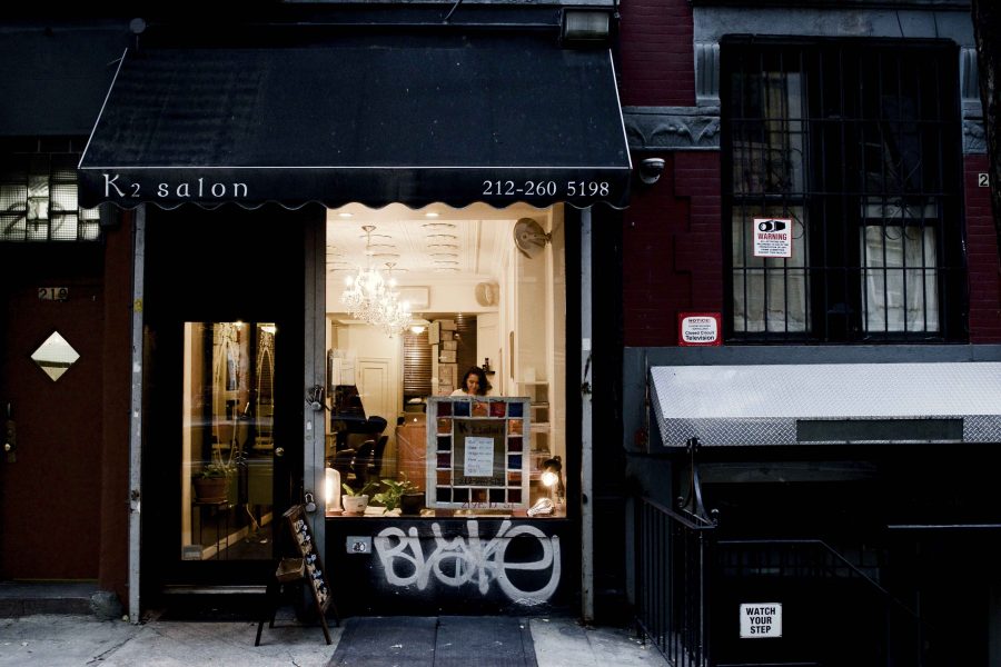 K2 Salon is a small but trendy hair salon in the East Village located at 227 E 10th St.
