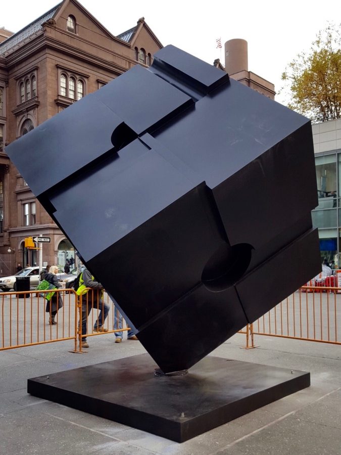 The Cube, originally installed in 1967, can be found on Astor Place in the East Village.