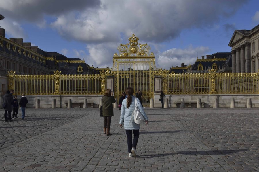 While studying abroad in Paris, Anne Cruz captures her favorite place, the Chateau of Versailles.