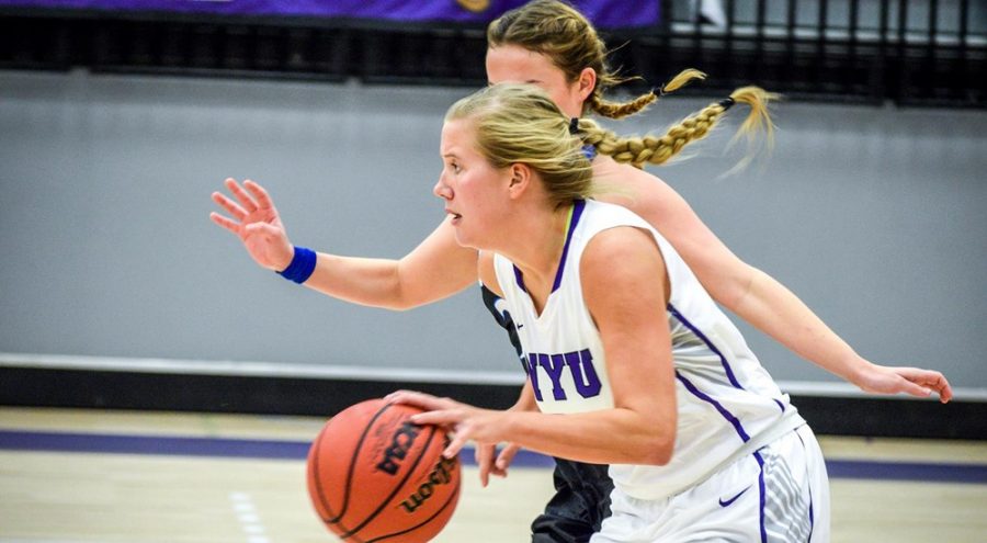 Kaitlyn Read was NYU’s top scorer in its victory against New Paltz on Tuesday.