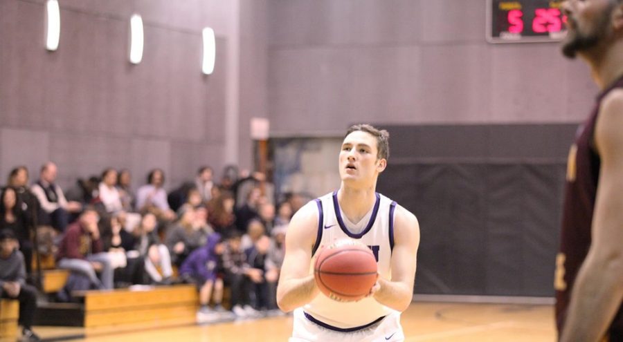 During their game on Sunday against the University of Chicago, freshman Ted Georgiadis scored 12 points.