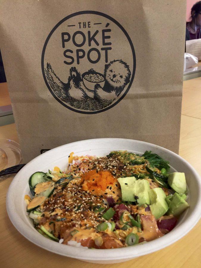 The PokeSpot offers a large range of fresh, delicious ingredients to customize the perfect poke bowl.