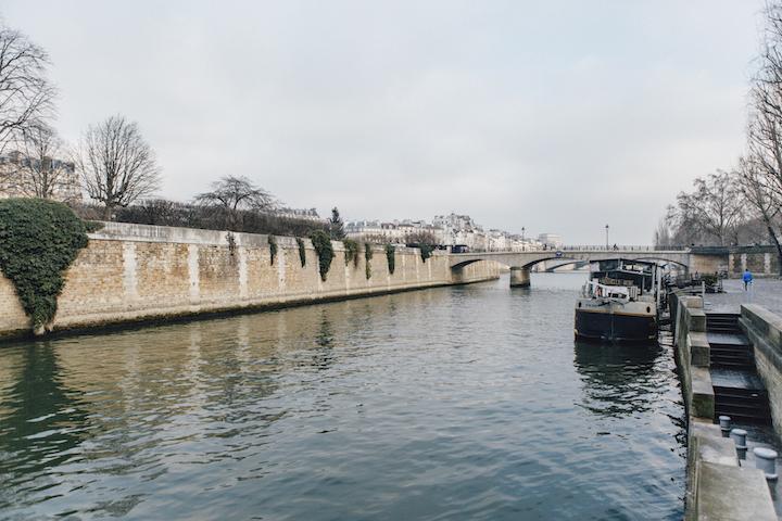 The River Seine.
