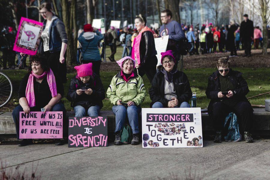 Womens March in Seattle, Washington