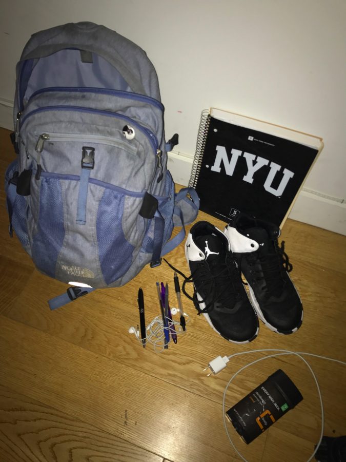 For a student athlete, the contents of their bag determines their daily success.