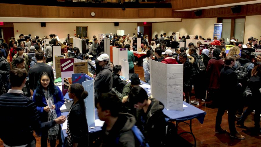 Club fest for the Spring Semester occurred on January 25th at Kimmel.  Only the 665 clubs that were officially established through the extensive application process were allowed to recruit.