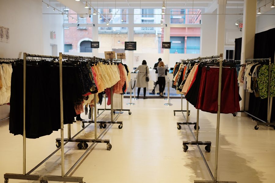 JACHS New York, among many other stores, hosts a sample sale in Soho, with a 60%-90% off discount. Sample sales are a great way to acquire fashionable clothing at an affordable price.