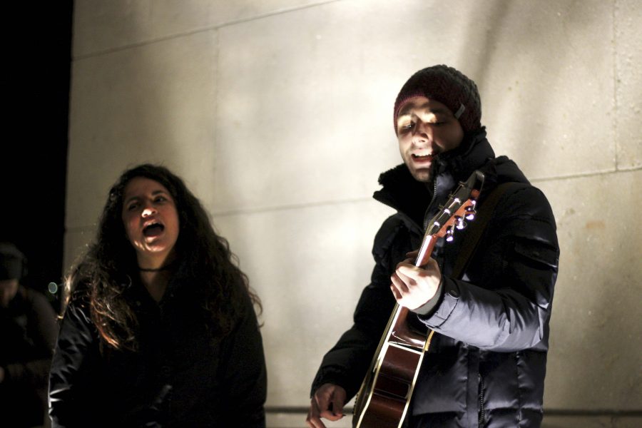 Songwriter and singer Khaya Cohen preformed a pop up concert in Washington Square Park on Valentines Day.  WSN sat down with her to talk about her style and upcoming single, Whys It Gotta Be About Love.