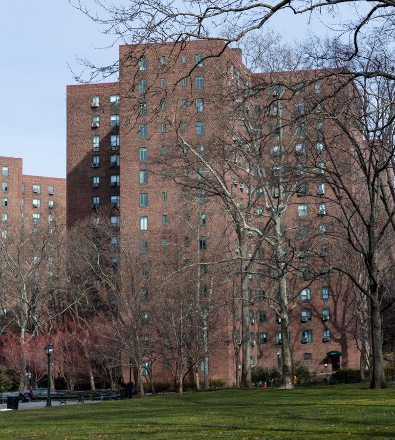 Stuyvesant+Town%2C+a+popular+location+for+student+living+off+campus.