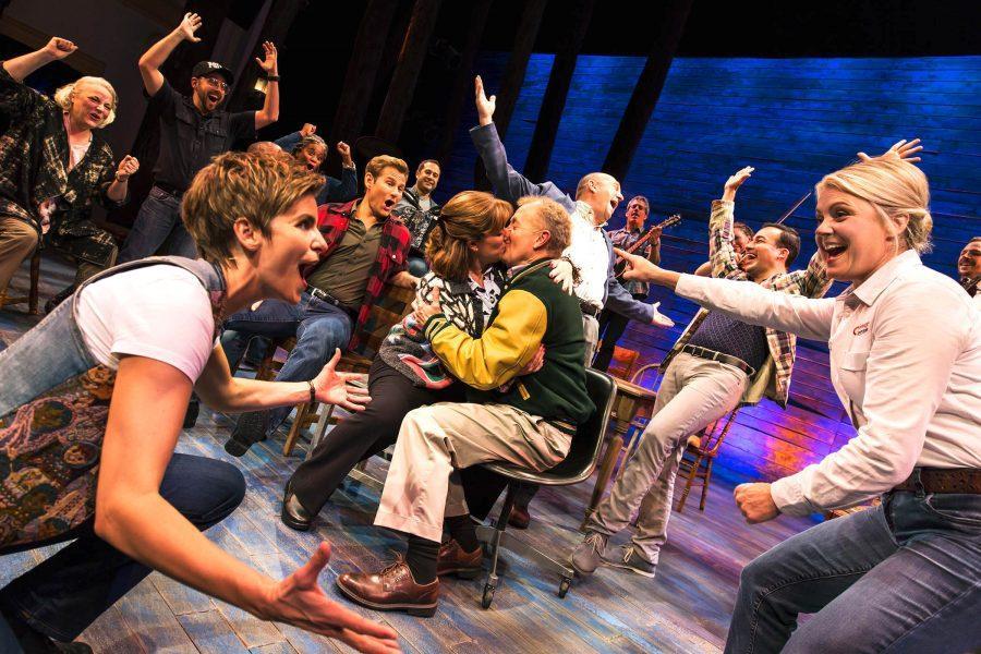 “Come From Away” is directed by Christopher Ashley. The feel-good musical about 9/11 is currently open at the Gerald Schoenfeld Theatre.