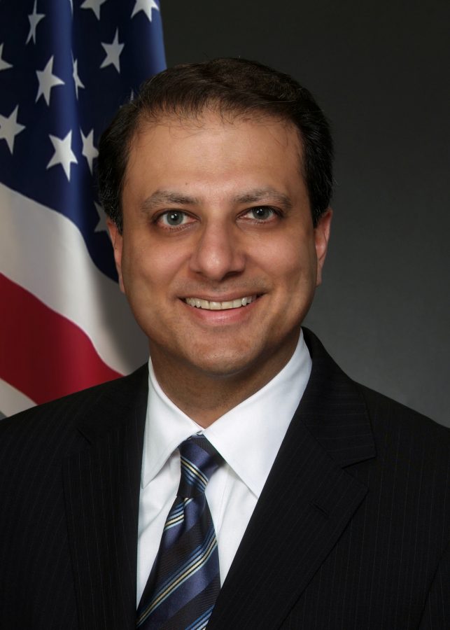 Fired by the Trump administration, former U.S. attorney for the Southern District of New York, Preet Bharara, will be joining NYU Law School on April 1. Both Bharara and the members of the school are excited for his position as a distinguished scholar in residence.