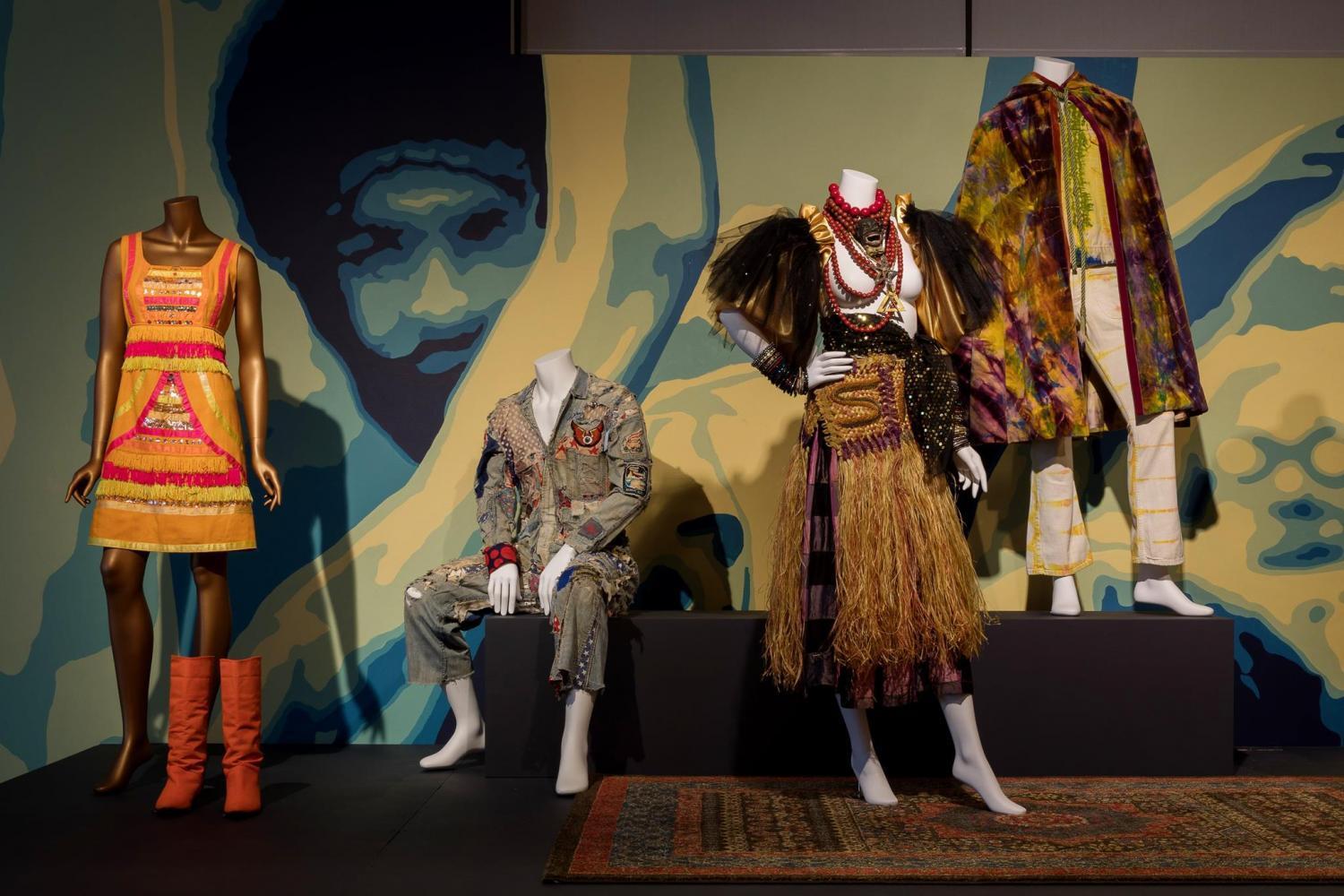 The Counter-Couture: Handmade Fashion in an American Counterculture exhibit, on display at the Museum of Art and Design through August 20. As the summer approaches, a number of fashion museum exhibits are appearing around the city.