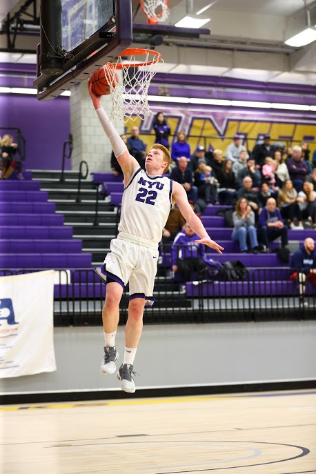 Joe Timmes, School of Professional Studies Sports Management senior and captain of the NYU men’s basketball team, will be joining the Brooklyn Nets as their Basketball Operations Seasonal Assistant after graduation.