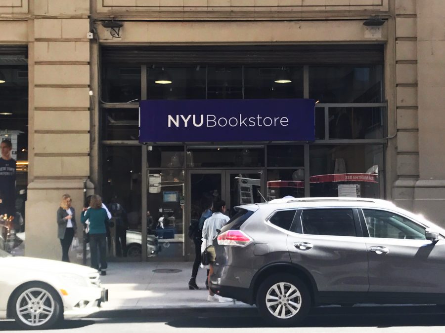 The shots were fired on the same street as the NYU Bookstore.