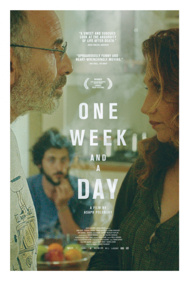 Shai Avivi and Evgenia Dodina portray mourning parents Eyal and Vicky following the death of their 25-year old son in “One Week and a Day” by Israeli director Asaph Polonsky.