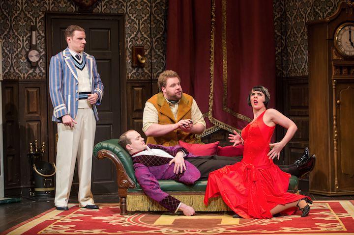 “The Play That Goes Wrong,” a comedy using slapstick humor, is playing at the Lyceum Theater at 149 W. 45th St. through December 30.