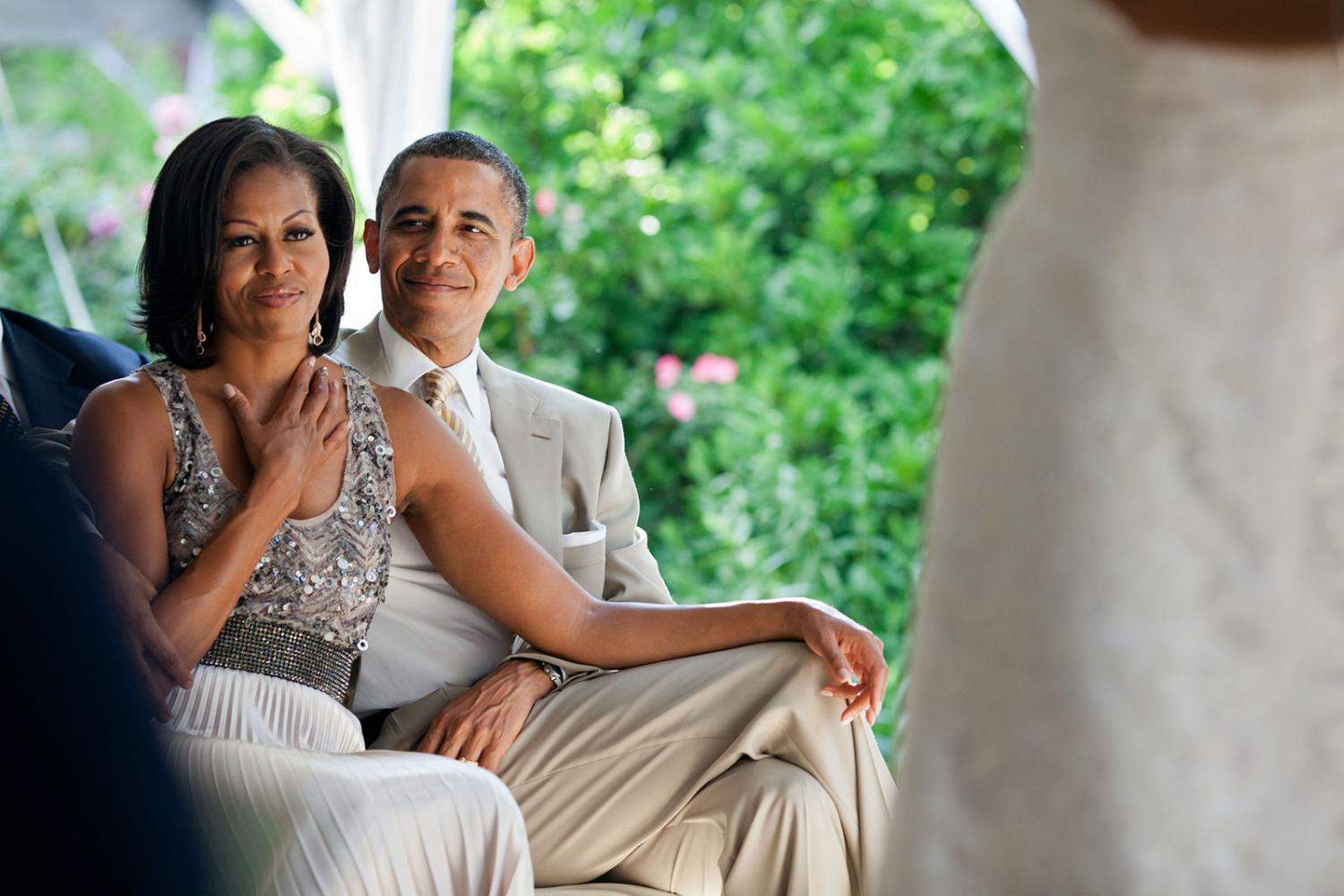 Barack+and+Michelle+Obama+were+among+those+recognized+by+Vanity+Fair+for+their+exemplary+fashion+choices.