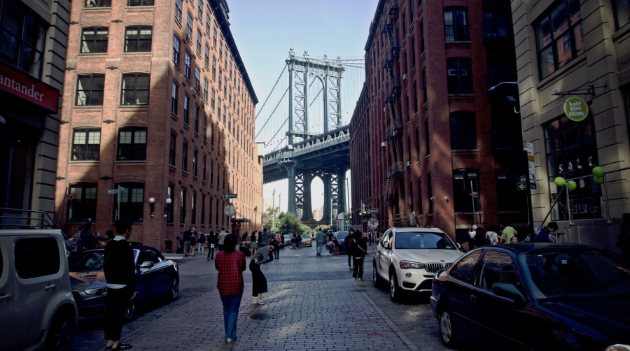 The+Manhattan+Bridge+archway+is+among+the+many+things+one+should+see+when+visiting+the+Dumbo+neighborhood+in+Brooklyn.