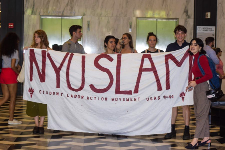 NYU SLAM has made a number of claims recently against members of the Board of Trustees in regard to their conflicting interests. 
