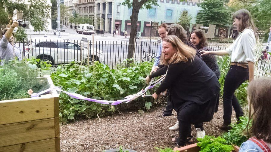 NYU%E2%80%99s+Urban+Farm+Lab+reopened+on+Oct+11.+It+was+founded+two+years+ago+by+NYU+Food+Studies+professor+Amy+Bentley+as+a+place+for+food+study+majors+to+harvest+crops+right+in+the+city.+%0A