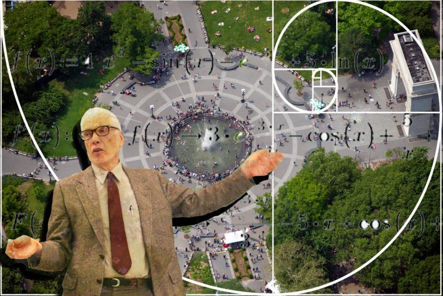 Professor Samuel Berger routes a path through Washington Square Park using quantum computing.