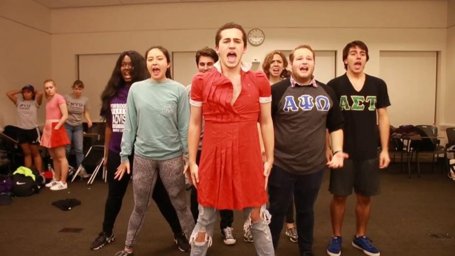 The College of Arts and Science Theatre presented “Forbidden NYU” Friday night, where performers sang classic Broadway hits, but with lyrics to fit all things NYU.