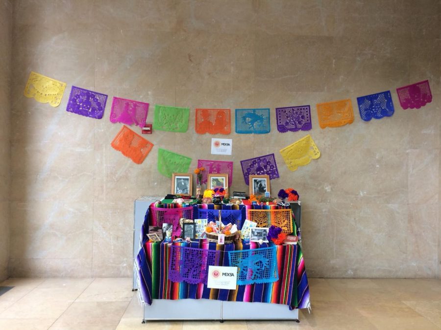 NYU’s Mexican Student Association to celebrate Día de los Muertos, or Day of the Dead  from Oct. 31 to Nov. 2 in the lobby of Kimmel Center for University Life. 