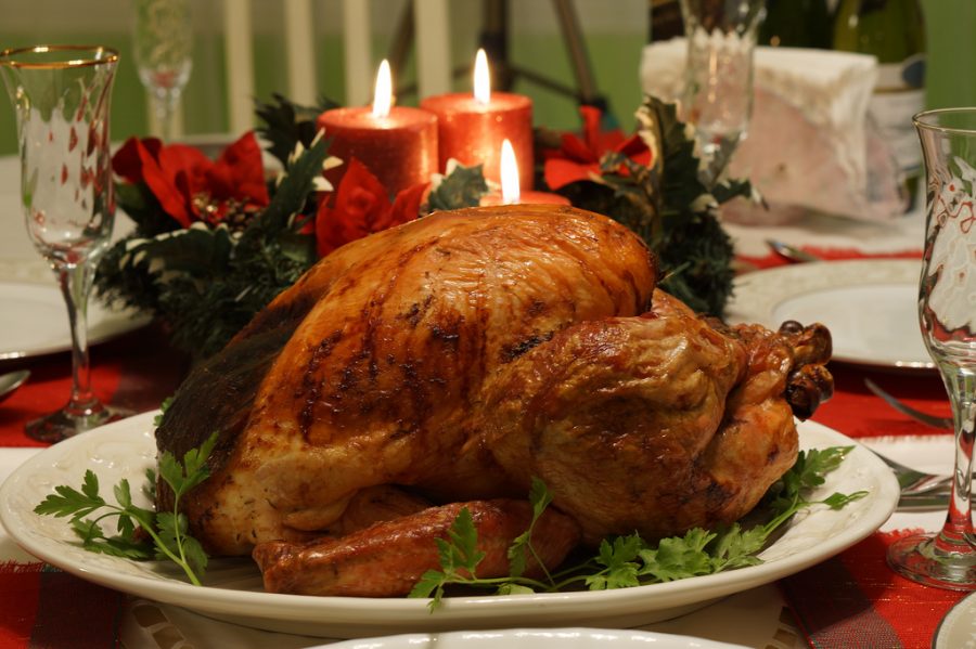 Turkey is a traditional Thanksgiving meal in America.
