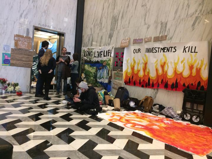 Members of NYU Divest and NYU SLAM have said that they will occupy the executive elevator in Bobst until their demands are met.