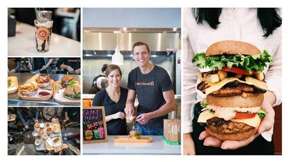 Next Level Burger is an 100 percent plant-based burger joint. Its new location will open inside Whole Foods Market at 283 Bedford Ave. on Jan. 31. 