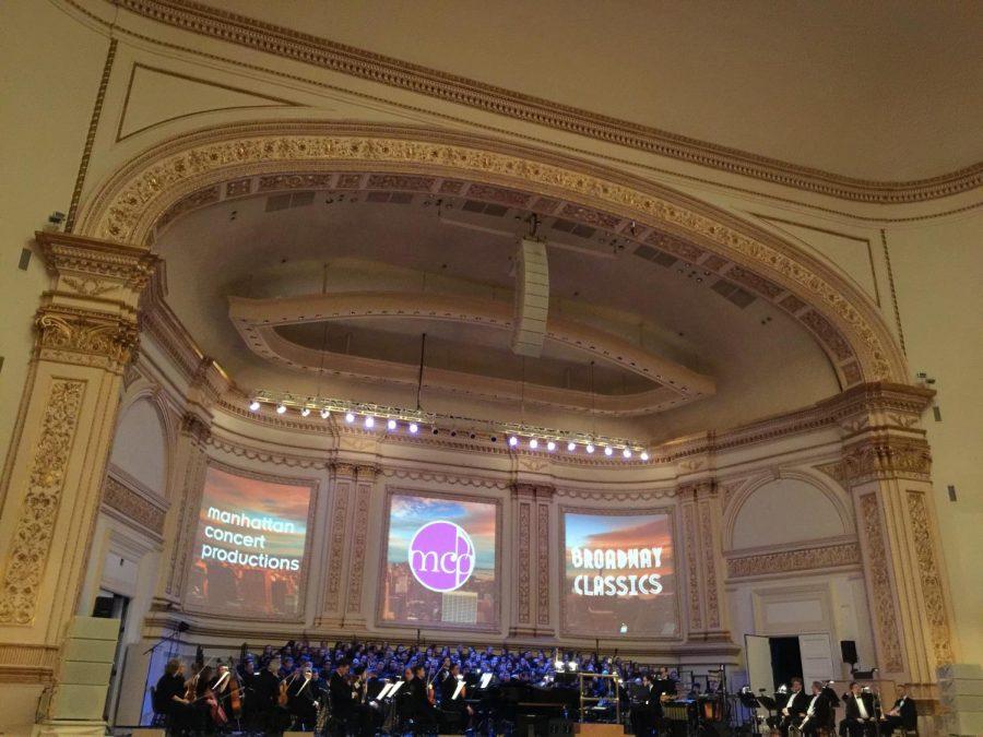 Orchestra at MCP’s Broadway Classics at Carnegie Hall on Feb. 20.