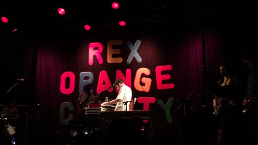 19-year-old Rex Orange County made his US debut to a sold-out show at the Music Hall of Williamsburg on Feb. 6.