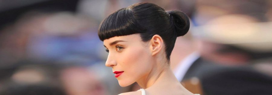 Rooney Mara with microbangs. Love them or hate them, microbangs have become undeniably trendy in the last few months, with many celebrities gracing the red carpet with the cut.