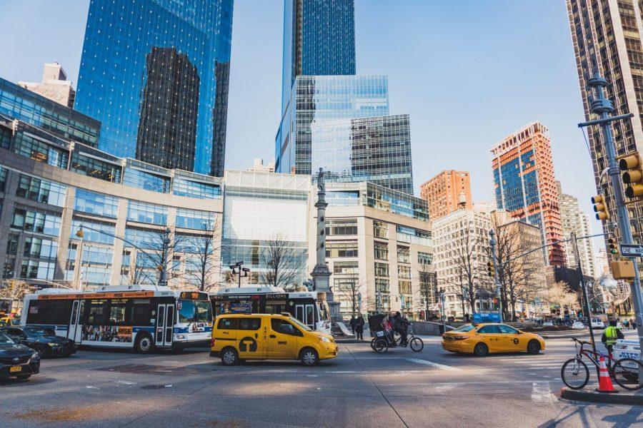 Columbus Circle is a traffic circle located at the southwest corner of Central Park.