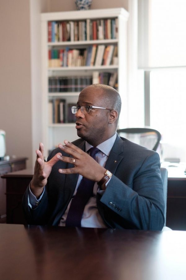 CAS Dean Gene Jarrett talks about his hopes for his time at NYU.